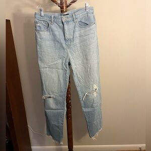 Uniqlo Light Blue Boyfriend Jeans